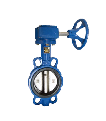 Worm Gear Wafer Butterfly Valve